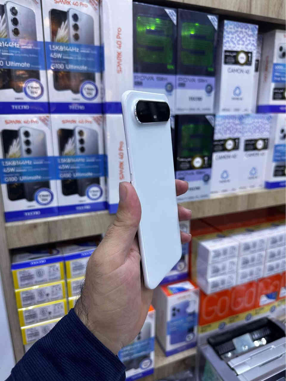 (          Tecno pova slim     )
🔥 ئێستا لە تی موبایل بەردەستە 🔥

🌹🌹🌹🌹🌹🌹🌹🌹
🌺قەبارەی ڕونما :6.78
🌺جۆری ڕونما :  amoled 
🌺نوێبونەوەی ڕونما : 144HZ
🌺ڕام :8GB
🌺بیرگە : 256GB
🌺چارەسەرکەر :   Dimensity 6400    
🌺کامێرەی سەرەکی :  50mp
🌺کامێرەی سێڵفی : 13mp
🌺باتری :  5160MAH
🌺توانای بارگاوی بونەوە : 45W

نرخی 290 هەزارە

ئێمە لە تلگرام : https://t.me/Tmobile_yuu

هەموو پەیج و پلاتفۆرمەکانی ئێمە:https://takl.ink/T.mobile/

ناونیشانی ئێمە:
تی مۆبایل - سلێمانی - بازاڕی حەمە ســور - پشت چایخانەی شەعب - دوکــانی ژمارە { ٩ } 
***********
--------------
*********** السليمانية, العراق
