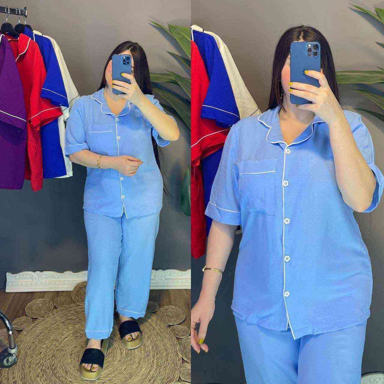 السلام عليكم               
تراك نسائي خامه قطن قياساته من L الى 3XL         
السعر 15 
كمية محدوده 
توصيل داخل سامراء مجاني لمدة يومين فقط
للحجز ***********
