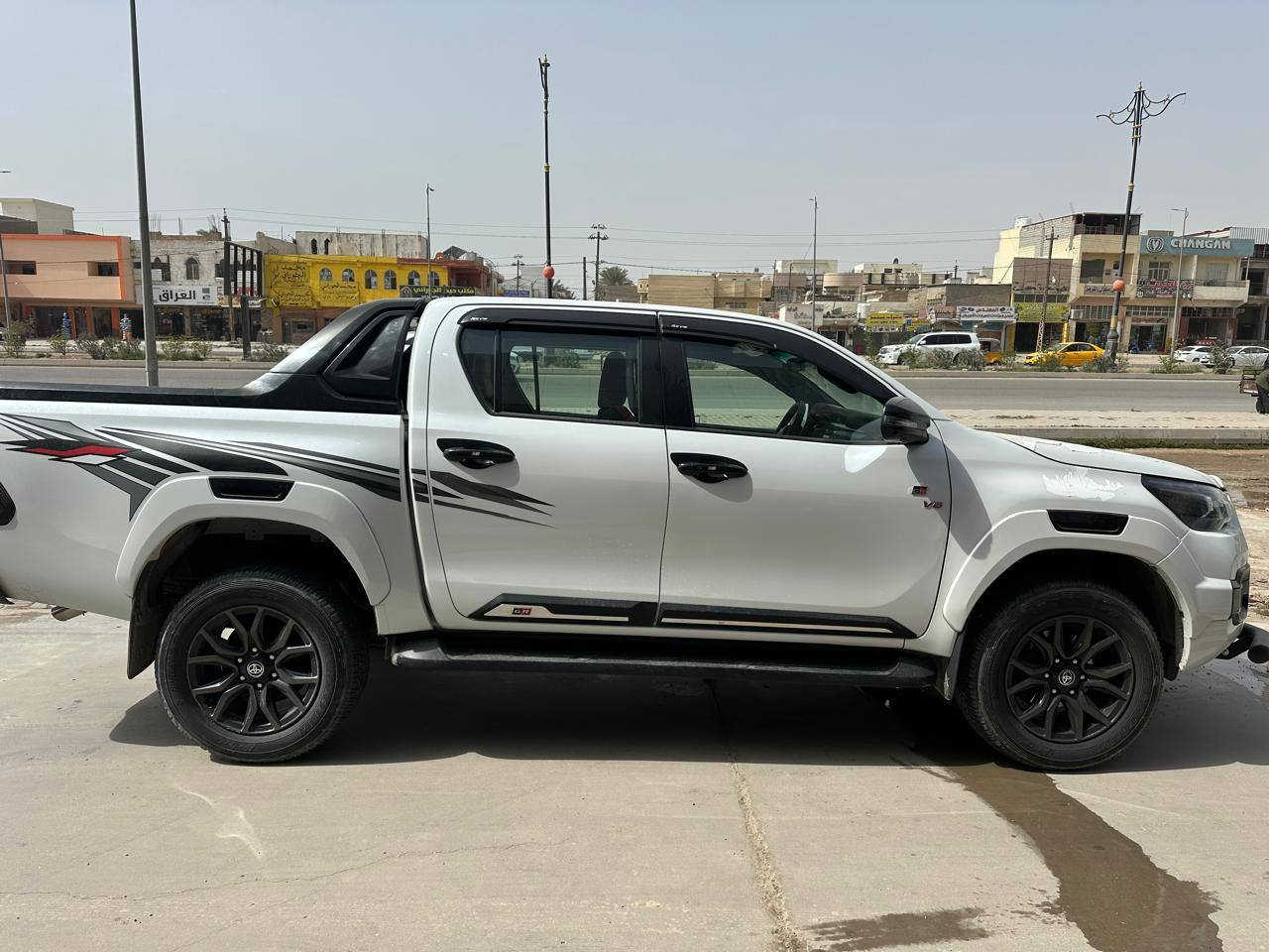 للبيع تيوتا هايلوكس موديل 23 كفالة
فقط بارد بسيط موضح بسونار داخل المنشور 

مواصفات GR

بصمة تشغيل

شاشة كامرة

فور ويل

معروفه مواصفات ال GR

ماشية 33 وقابل للزيادة

كير مكينه مكفولات تبريد ثلج حداديه صدر جديد تخم تاير جديد ترايها بعدها زيرو بدون اي نقص السعر 368 اوبيها مجال بسيط للشراي مكاني ديالى بعقوبة للستفسار أتصال ع الرقم ***********

***********
