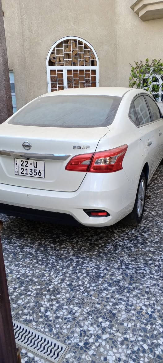 نيسان سنترا موديل 25زيرو رقم أربيل الجديد باسم شركة تحويل وكالة مجانا داخل مشمشي جلد  شاشة جنل للاتصال ***********
