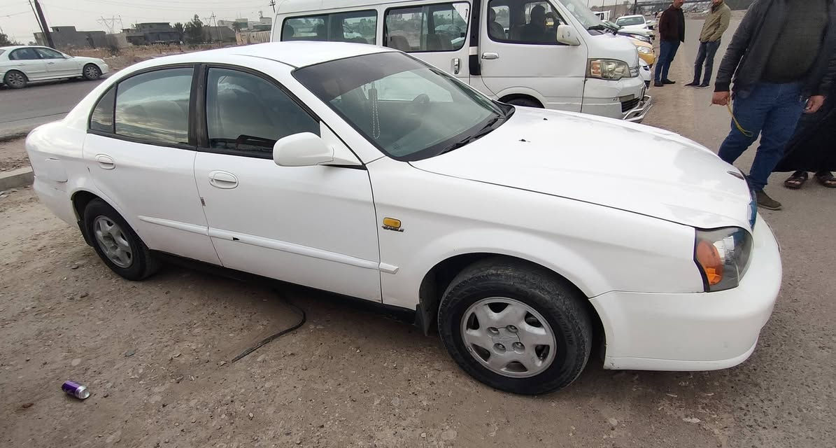 السلام عليكم 
دايو ماكنوس 2001 رقم بابل محرك1800كير اوتو مكانها بغداد المحموديه ناحية الرشيد سعرها 38 وبيها مجال نقصها فقط تبريد وعينات دشبول

***********

***********
