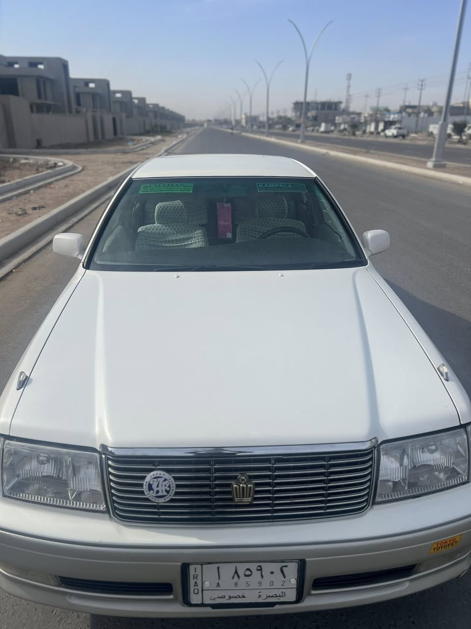 سلام عليكم  تيوتا كراون (راس الثور)مكفوله كفاله عامه من دعاميه لدعاميه كص نقل عيب شرعي كافه الأصوليات رقم بصره تحويل مباشر شرط سياره مابيها اي عيب ماعدا ضربه بسيطه ب يابان تكمه مال باب سايق كلش ضربتها بسيطه تجي وتشوف بعينك بصره تنومه سعرها 118بيها مجال خواتها 120 بيع مستعجل ***********
