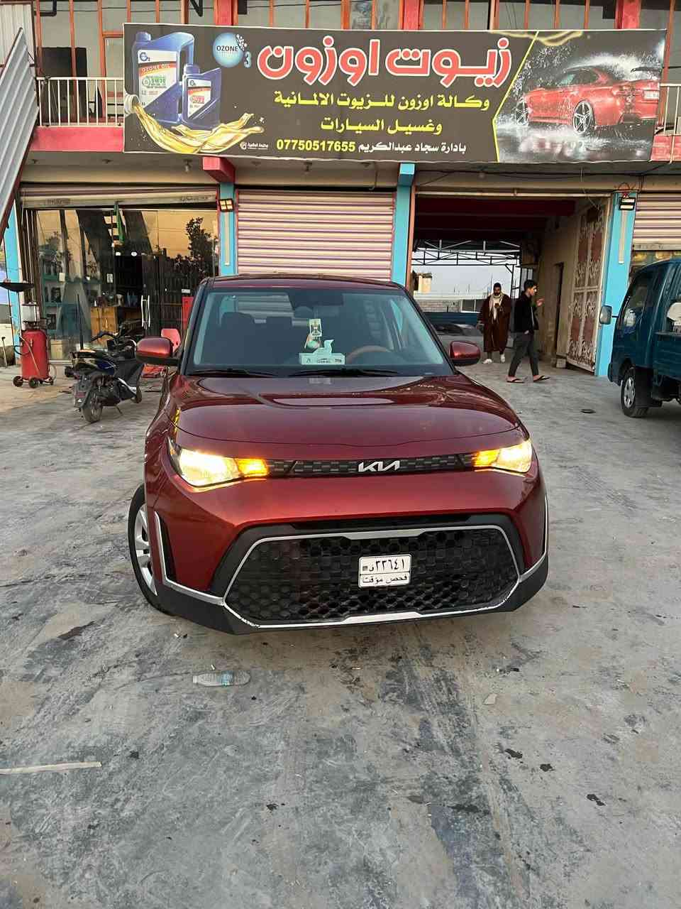 السلام عليكم
كيا صوول موديل ٢٣ فئة Xl بدون لوحات فحص مؤقت موجوده في بابل ***********
