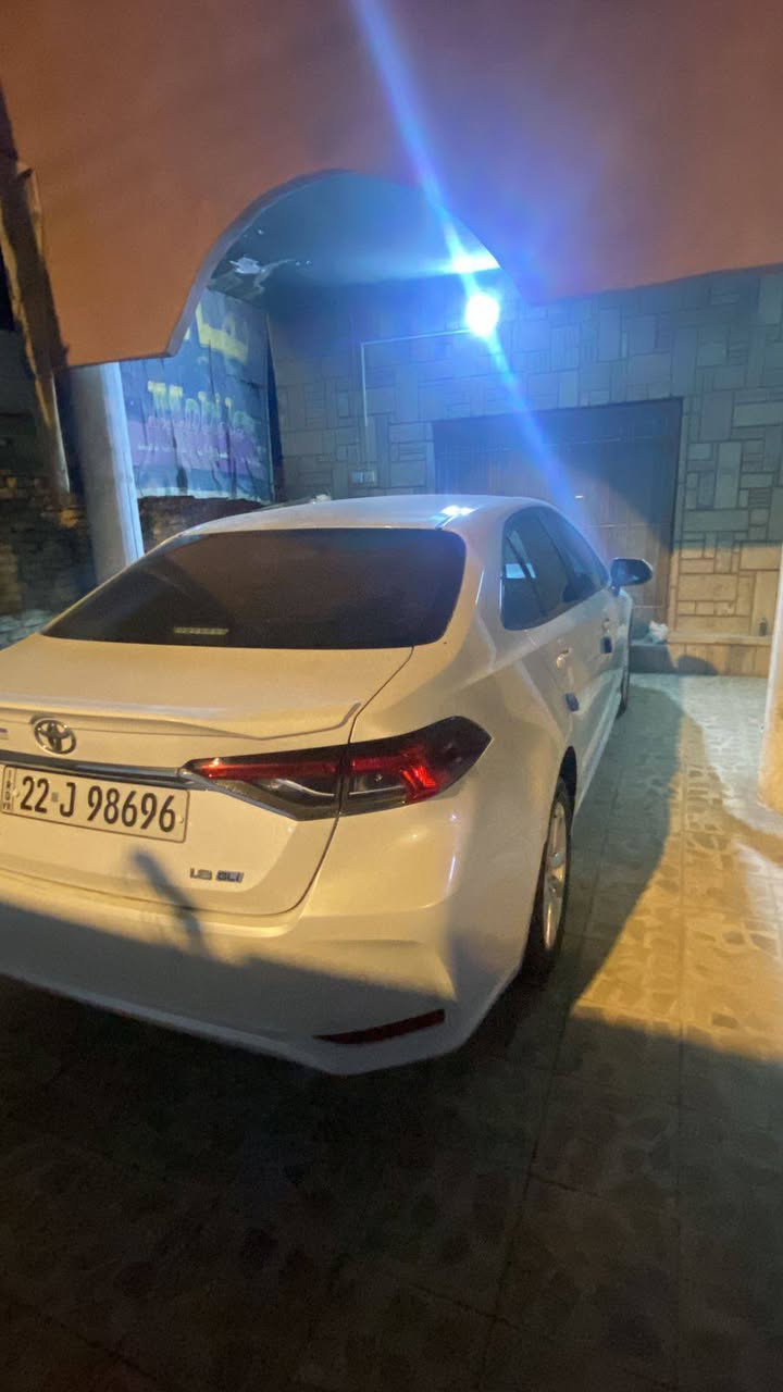 سلام عليكم 
تويوتا كورولا موديل 2024 ساز كفاله عامه بعدها وضع الشركه 
ماشيه 36 فول مواصفات رقم وهزه وسنويه جديده اربيل 
***********
مكان السياره الجنينه 
السعر 190$
