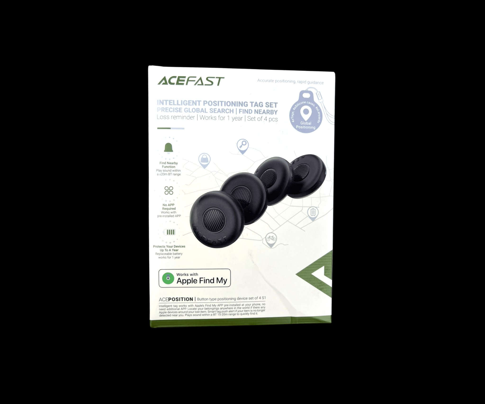 عروض رأس السنه 😍

جهاز تتبّع ذكي (4 قطع)

الاستخدامات:

تعقّب المفاتيح، الحقائب، المحافظ، السيارات، الدراجات وحتى عربات الأطفال.

إصدار تنبيه صوتي لتحديد موقع الغرض المفقود ضمن مدى البلوتوث.

البحث العالمي عبر تطبيق Apple Find My للعثور على الأغراض المفقودة في أي مكان.

مناسب للسفر والاستخدام اليومي لتفادي فقدان الأغراض المهمة.

المميزات:

يعمل مباشرة مع تطبيق Apple Find My دون الحاجة إلى تطبيق إضافي.

بطارية قابلة للاستبدال (CR2032) تدوم حتى سنة كاملة.

تصميم صغير وخفيف (وزن 8 غرام فقط).

مدى بلوتوث فعال حتى 20 متر مع خاصية إصدار صوت للتحديد السريع.

يأتي مع أغطية سيليكون وحلقات تعليق لتثبيت الجهاز بسهولة على أي غرض.

محتويات الصندوق:

4 أجهزة تتبّع ذكية.

4 أغطية سيليكون واقية.

4 حلقات تعليق (Lanyards).

دليل استخدام متعدد اللغات.

طريقة الربط:

1. تأكد من أن جهازك (iPhone أو iPad) يعمل بنظام iOS  iPadOS الإصدار 14.5 أو أحدث.
2. افتح تطبيق Find My المثبّت مسبقًا على جهازك.
3. ضع جهاز التتبّع بالقرب من الآيفون، ثم اضغط على زر التشغيل في الجهاز.
4. سيصدر الجهاز صوتًا قصيرًا للدلالة على التشغيل.
5. على شاشة الآيفون، اختر "إضافة عنصر جديد" (Add Item) ثم اضغط متابعة.
6. عيّن اسمًا للجهاز واختر "تم" (Finish) ليصبح الجهاز جاهزًا للاستخدام.

الملاحظات:

البطارية CR2032 قابلة للاستبدال عند انتهاء عمرها.

في حالة عدم ظهور الجهاز في التطبيق، يمكن عمل إعادة ضبط (Reset) بالضغط على زر التشغيل 5 ثوانٍ حتى تسمع نغمة مزدوجة.

الغلاف الخارجي مصنوع من مادة ABS المتينة.

أبعاد الغلاف:

الطول: 10 سم

العرض: 14 سم

الارتفاع: 3 سم

لا يمكن توصيل المنتج الى كردستان العراق

التوصيل بغداد 3 الاف باقي المحافظات 5 الاف

السعر: تواصلو مع ***********
