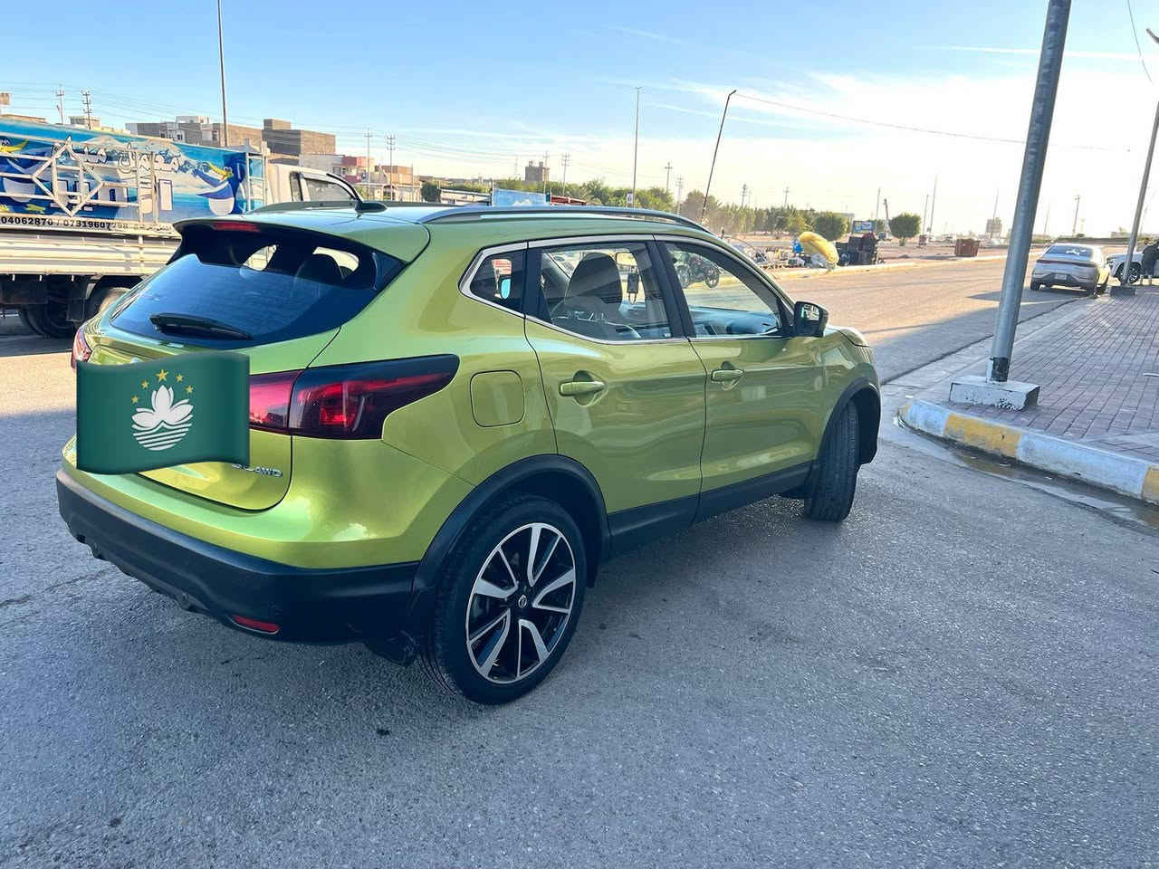 : نيسان روج
موديل  2019
 فول مواصفات
: رقم اربيل
: فتحة
 .. تشغيل عن بعد
 جلد تدفئة وتبريد بالكشنات
: مكفولة كفالة عامه
: بيه بارد بالجاملغ الامامي الأيسر فقط
: السعر 155$ وبي مجال بسيط
: للتواصل ***********
