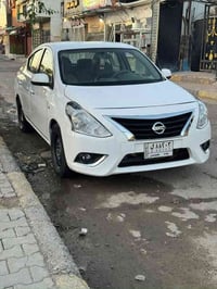 للبيع نيسان هندي مديل2021رقم بغداد بيها لغد صفحه اليمنه مضروب او معدل ...