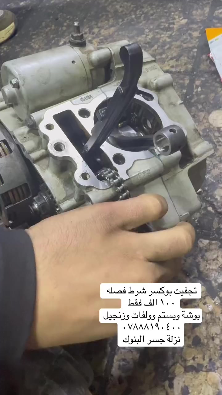 تحطيم اسعار تجفيت 
  تجفيت بوكسر عام بوشة وبستم وولفات وزنجيل ١٠٠ الف فقط 
مكاني حي القاهرة مقابل دجاج فطومة 
متندل اكتب بل ويز ورشة جاكسون للدراجات يطلعلك
متعجبك تاخذه ومتطي حساب
***********
