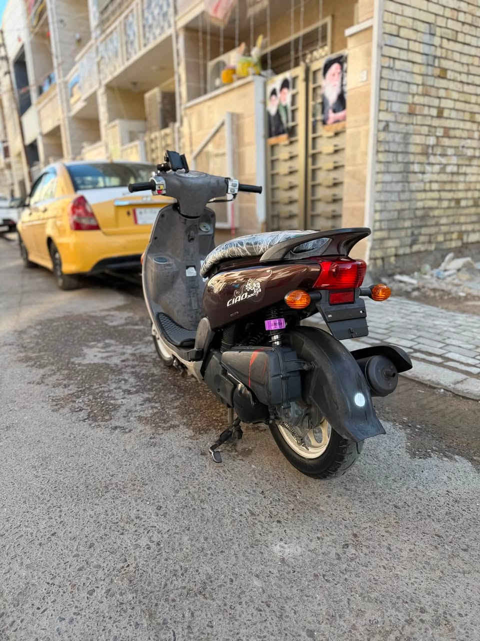 دراجه فله للبيع ممشاها 42 الف كلشي بلادي بيها مال رمبه صار شهر من نزلتها العنوان بغداد مدينة الصدر ***********
