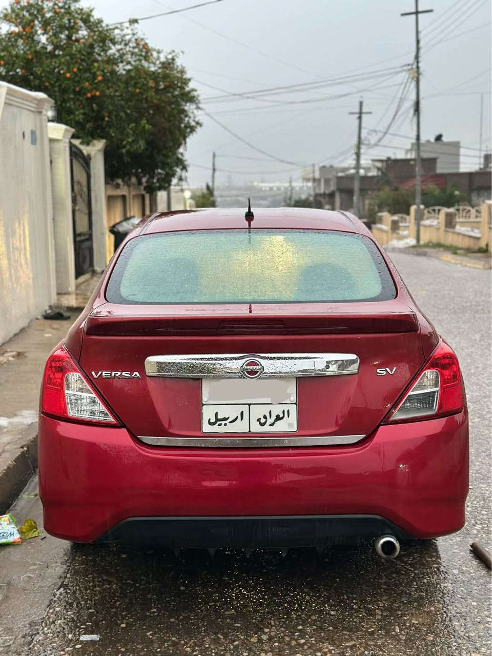 نیسان ڤیرسا 2019
مواصفات SV
فول مواصفات
شاشە و کامیرە و جام کهربائی
بدون صبخ 
سێ قتعە تبدیل شریکە نفس لون
حادیسەکە بەس ئەو رسمە ئەدات
تعدیلی هەیە
سعر 92$ مجال
*********** 
عنوان ئاکرێ اكر, نينوى
