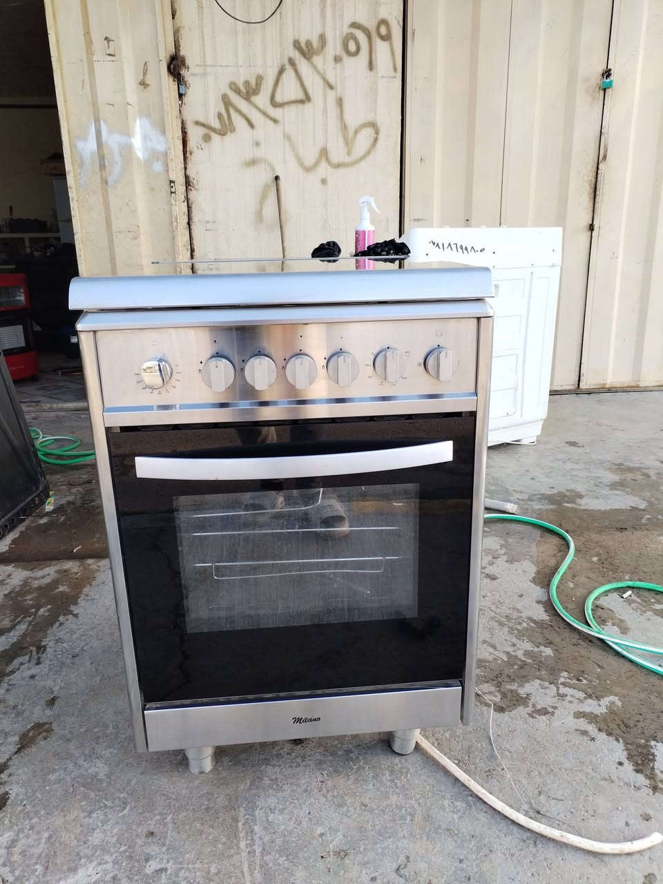 طباخ ايطالي أربع عيون استيل
اربع عيون مع عين جبيره ايطالي شرط نار ازرق

فرن فوك وجوه شغال ناره ازرق تخبل

نظافه فول

ضمان سنه

السعر ١٢٠
#يتوفر #تصليح كافة انواع #طباخات وشغل ضمان والمحل معروف بشغلة


**إذا كنت صاحب هذا الإعلان وتريد حذفه لأي سبب، رجاءا أرسل رسالة إلى الدعم الفني**