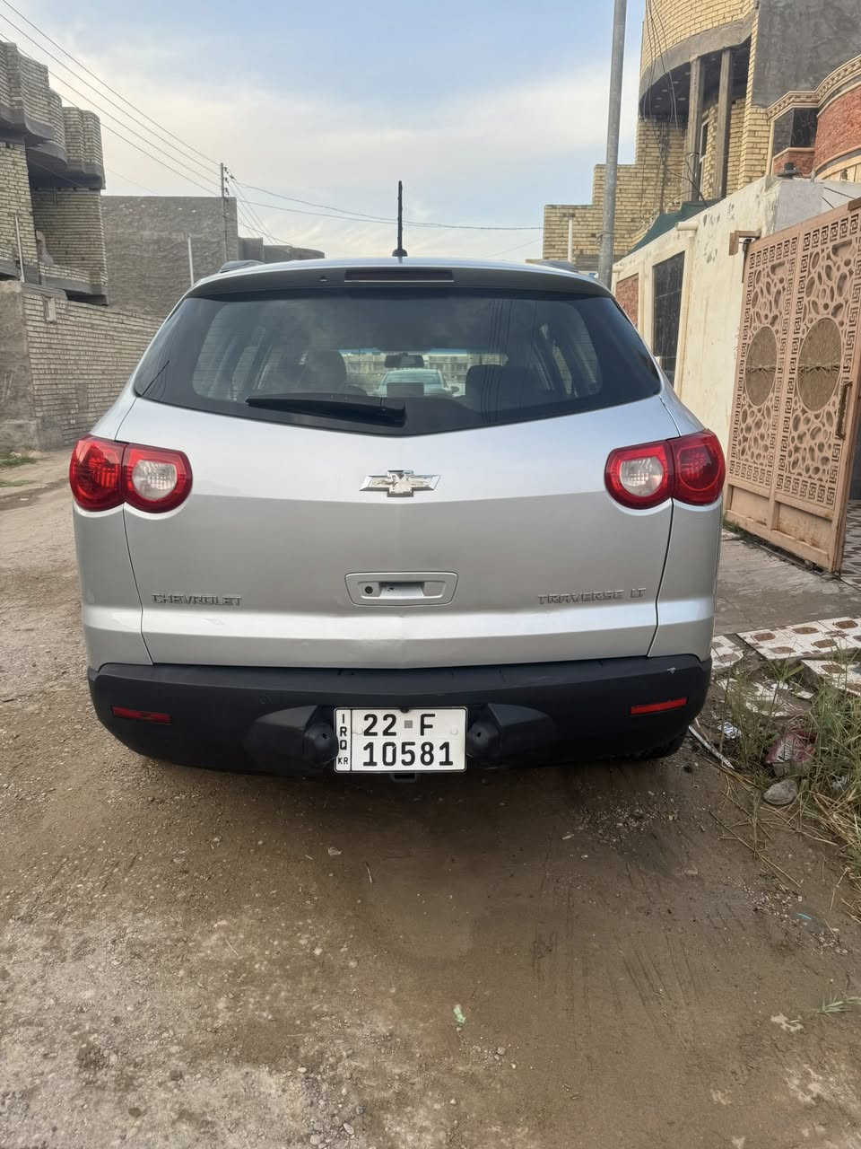 للبيع أو مراوس شوفرليت ترفلس
2009بدو صبغ ولاضرر محرك كير عله وضع الشركه سياره نضيفه صدر امامي خلفي جديد 
حجم المحرك V6 3800
7راكب 
سعر 105 $وبيها مجال بسيط 
 مكان الفلوجه
***********
***********
