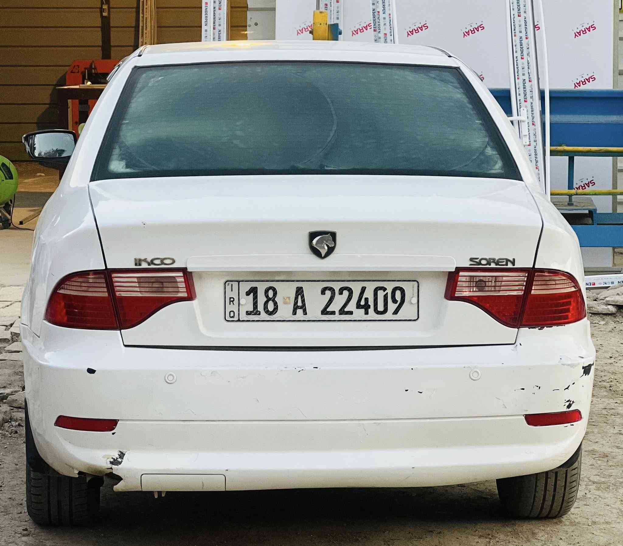 سمند سورن 2011 مكفولة كير ومحرك واصوليات رقم بغداد دولي مكاني بابل ***********
