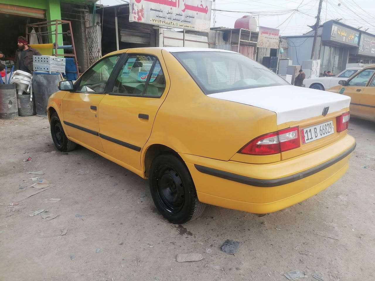 سلام عليكم سياره البيع
سمند صفر
مديل ٢٠١٢
رقم بغداد جديد نكليزي بسمنه
مصفره هيه وغرامات
مكينه وكير جديد
السياره جاهز وحلوه مابيه نقص خير من الله
المكان بغداد المعامل
السعر ٣٧
رقم التليفون ***********
