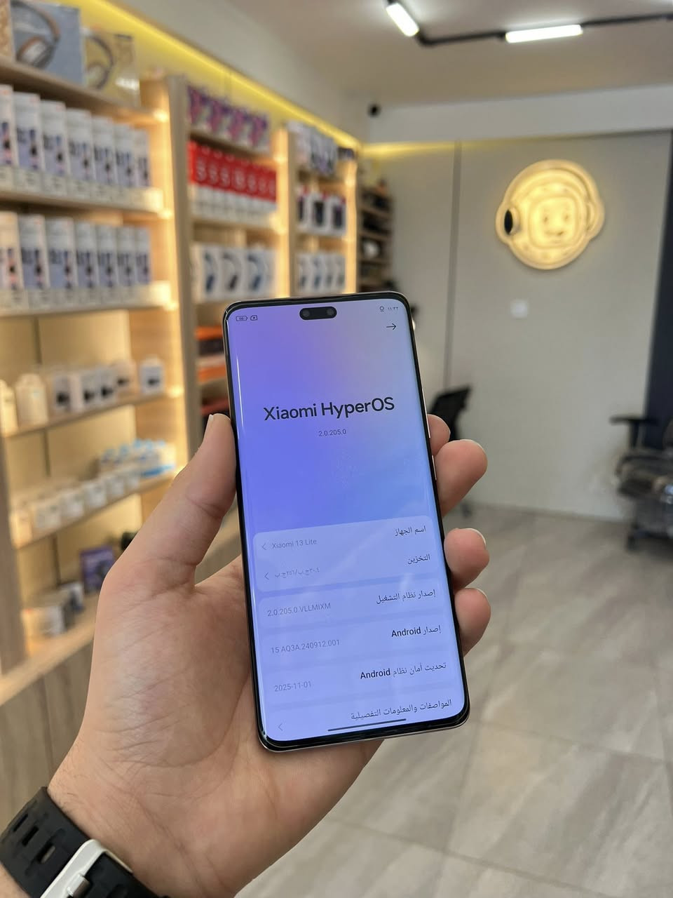 Xiaomi 13 Lite 🤍
بسعر 239 الف فقط 🥰
الذاكرة 256GB
الرام 8GB+4GB=12 GB 
المعالج Snapdragon 7 Gen 1
ببجي 60 فريم ❤️‍🔥
باقي الالعاب 120 فريم 
الكاميرا 50MP
شاشة منحنية 
تردد الشاشة 120Hz
بصمة بالشاشة 
بطارية 4500mAh
المكان موصل
حي الميثاق 
للاستفسار 
***********
