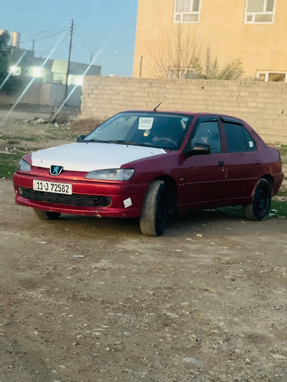 السلام عليكم بيجو 306 السياره حره رقم بغداد مشروع وطني تحويل ثاني يوم السياره كفاله عمه من الدعاميه للدعاميه كير مكينه كهربائيات صدر كلو كفاله تخم تاير تبريد كلشي بيهه شغال 
السعر 35 ورقه وبيهه مجال قليل جدآ 
مكان السياره قضاء العلم 
للستفسار ***********
