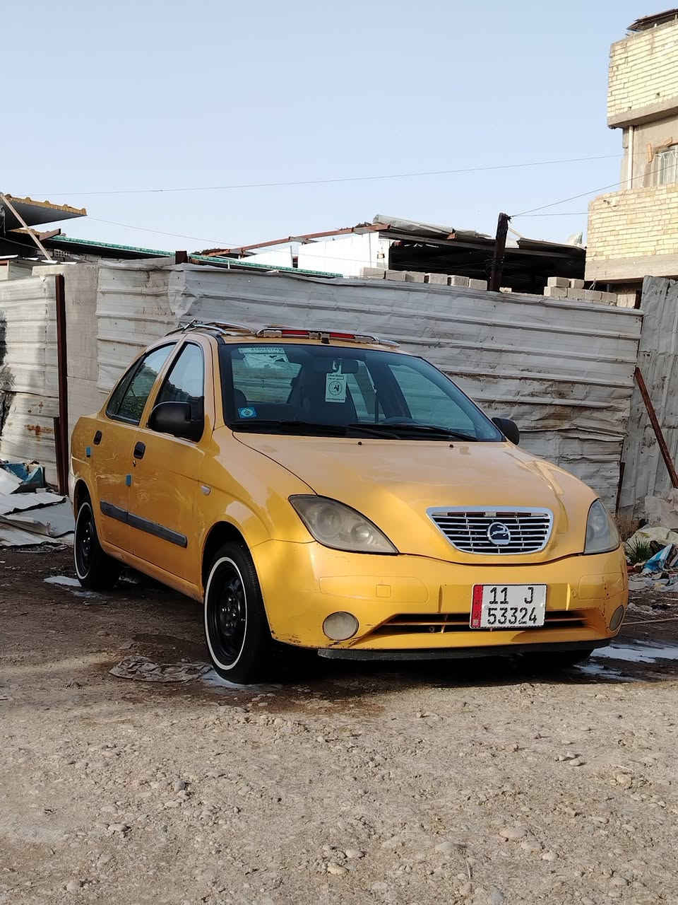 ياالله السلام عليكم
طيبة مديل 2016 سيارة جديدة وحلوه خير من الله 
گير مكينه ، لا تنقيص ولا تبخير
 صدر امامي خلفي جديد. ،، سيارة مابيها كل نقص
مصفره هيئه وغرامات تصفير جديد 
رقم انكليزي،  هزة جديدة 
 تخم تاير جديد 
كهربائيات جدد مابيهن نقص 
سيارة جاهزة من كلشي كبل للشارع وبالعافية ع الياخذها 
العنوان بغداد البياع
الرقم ***********
