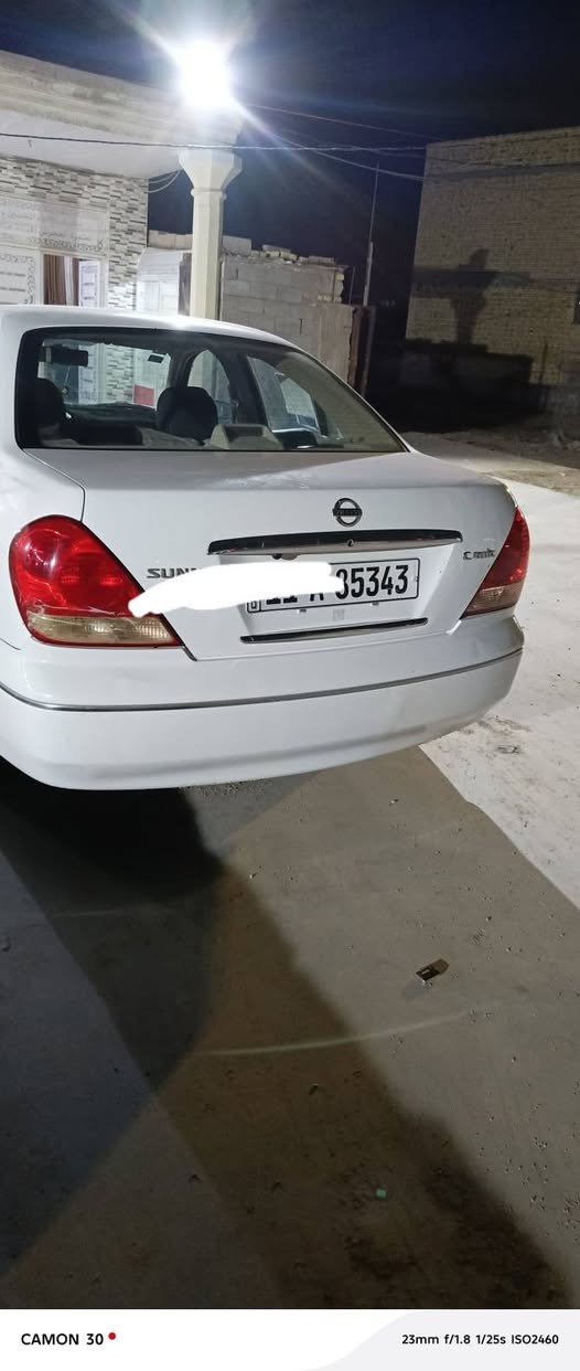 نيسان صني ياباني مكفوله كفالة عامه رقم بغداد انكليزي سياره جاهزة مجهزة 2009 سعر خاص بس شراي ربي يحفظكم *********** تصال مفتوح خطي
