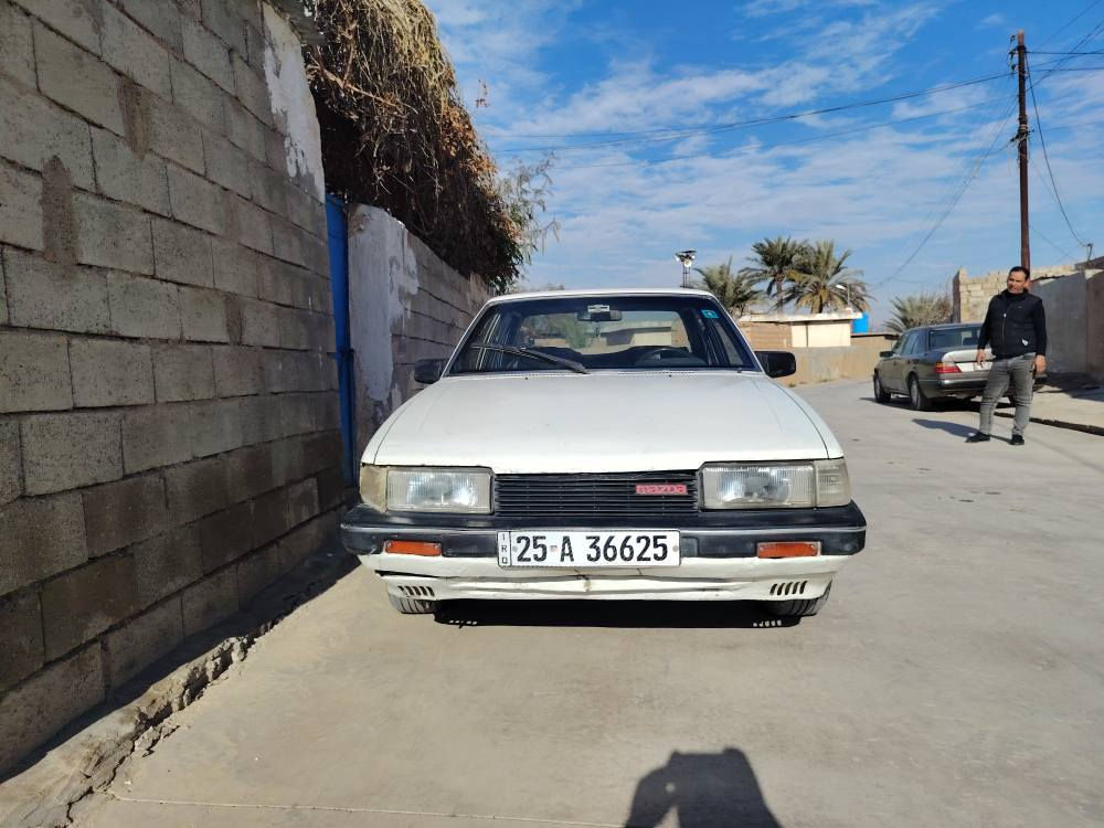 سیارە مازدا مودیل1988سبغ بلادی سیارە ماشاءاللە خیر من الله گیر محرک بشرط مابی نقص سنویە بسمی   دفتر بانزین موجود رقم المانی  بشرط تحویل مکارن السیارە داقوق سعر 31 وبی مجال قلیل 
*********** دكوك, كركوك
