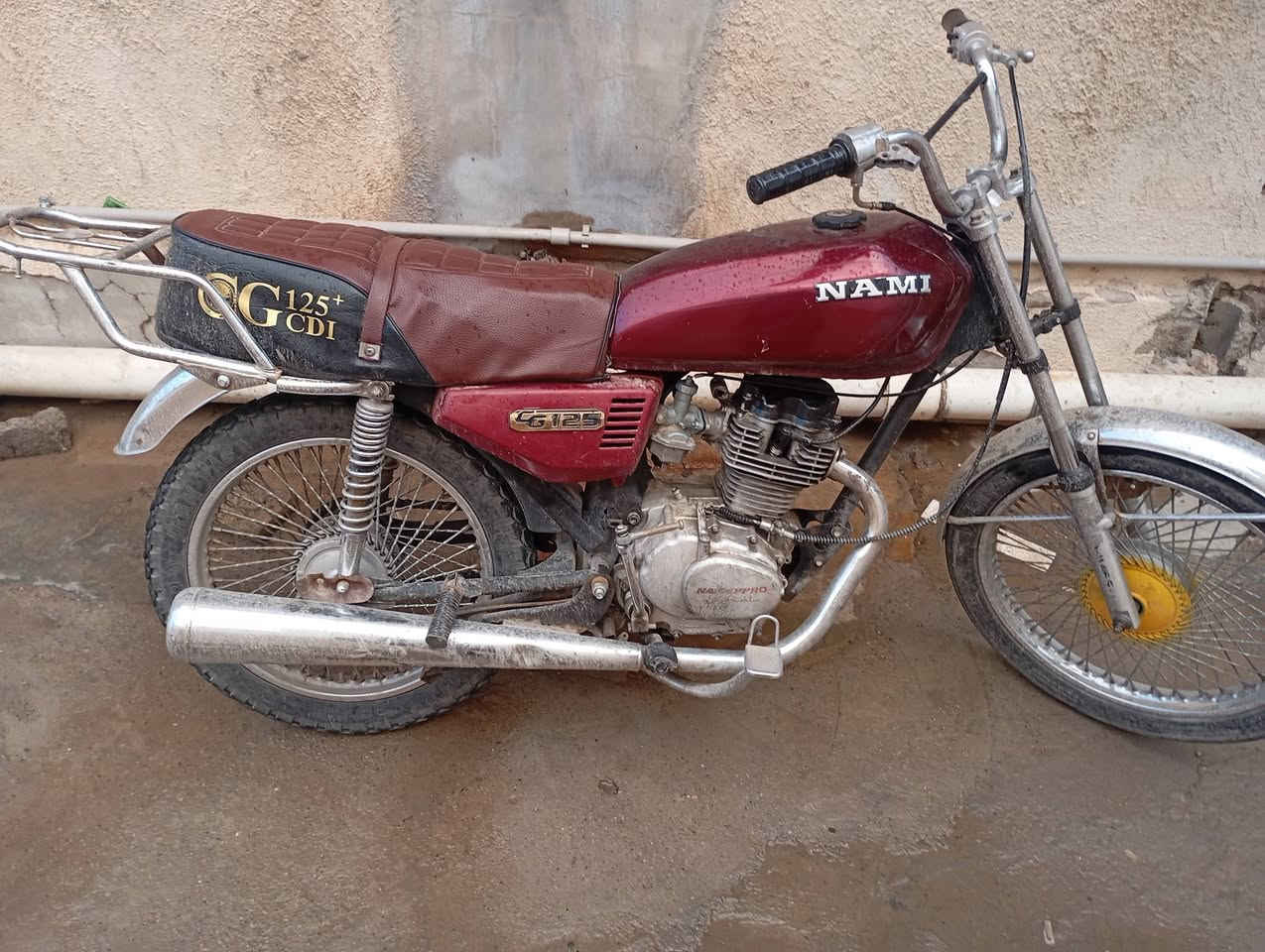 السلام عليكم ماطور للبيع نامي برو موديل 2020 محرك مفتوح لا صرف ولا شيء كل شيء ما بيه اي عيب ما ابيه نظيف جدا السعر 250 رقم *********** اذا شراي اتصل على الرقم
