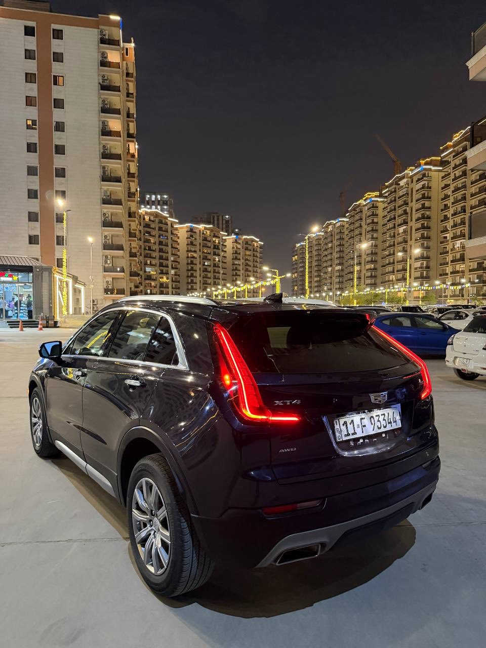 كاديلاك xt4
موديل 2023 
ماشية 42 الف كيلو 
مكينة 2000 تيربو 
سنوية لل 2030
كير مكينة كفالة
رقم شبه مميز
حادثها سرقة جاملغ الصدر 
وجاملغ خلفي شبر 
بدون شواصي بدون لغود بدون ايرباك
فول مواصفات عدا الفتحة كراسي كهرباء جلد ميموري رادارات وهواية مواصفات 
مكاني بغداد المنصور 
رقم الهاتف ***********
السعر 282 ورقة
