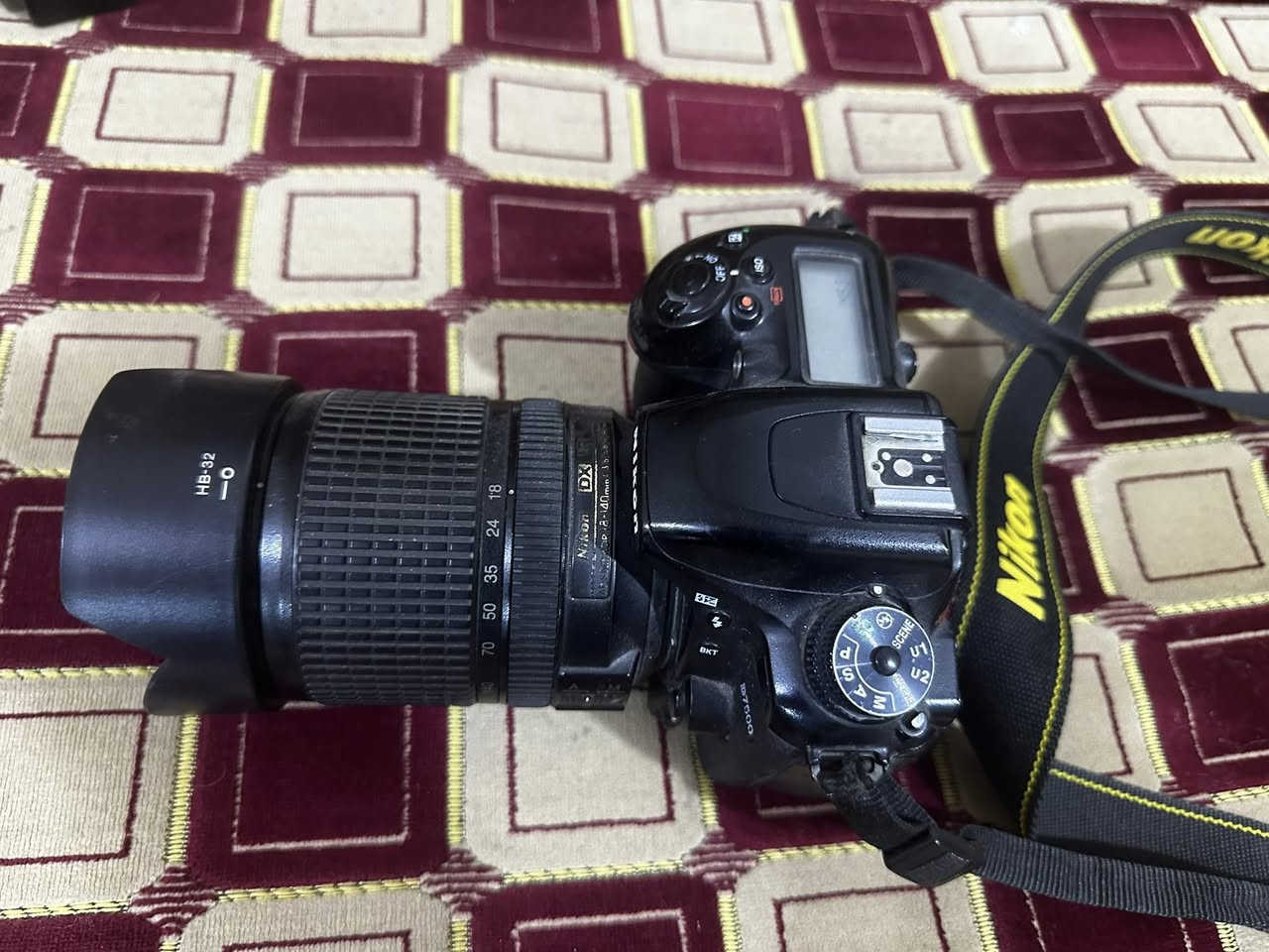 السلام عليكم نيكون D7500 نضيفه حيل ممصلحه وياهة شاحنه وبطاريه ورام 32 السعر 975 وبي مجال قليل مكاني بابل 
واتساب ***********
