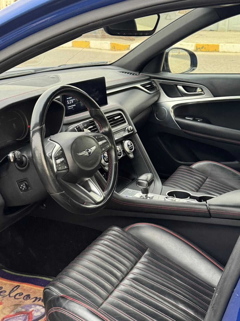 سلام عليكم
جنيسز g70  2023  رقم بابل جديد تحويل شوكت متريد 
ماشيه km 75 
فول مواصفات
بصمه تشغيل 
بصمه ابواب
تشغيل عن بعد
كشنات تدفئه تبريد
ويل جبير كروم 
فجوج احمر 
اشاير مري 
مكينه 2000 تيربو 
بانوراما 
داخل احمرر واسود جلد  
حسابات امامي خلفي
وادارات 
مانع انزلاق
سايد بريك بصمه 
سياره نضيفه وجاهزه من كلشي 
السعر 158 وبيهه مجال 
الاستفسار ***********
