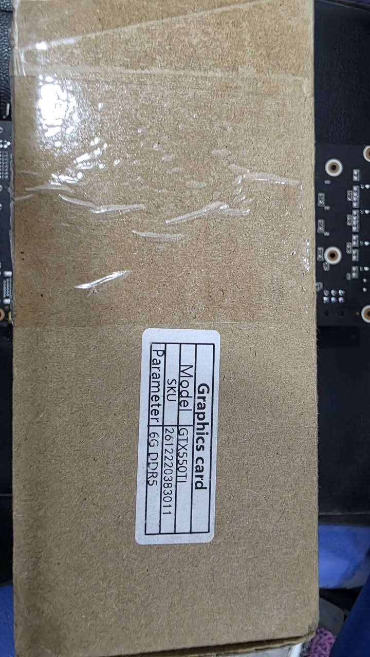 كرت شاشة  GTX 550 Ti 6GB 
خلي سعرك وبالعافية


**إذا كنت صاحب هذا الإعلان وتريد حذفه لأي سبب، رجاءا أرسل رسالة إلى الدعم الفني**