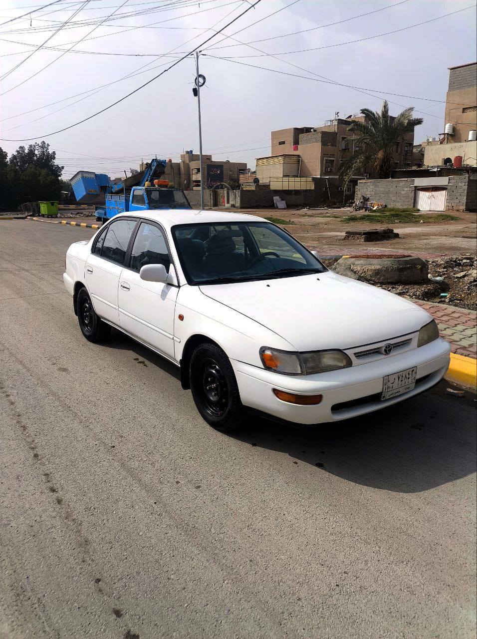 كورلا 93 رقم بغداد بسمي سياره جديده وجاهزه من تبريد تدفئه تخم تاير محرك جديد معمره تعمير بغداد مكاني كوت سعره 75 وبيه مجال قليل ***********
