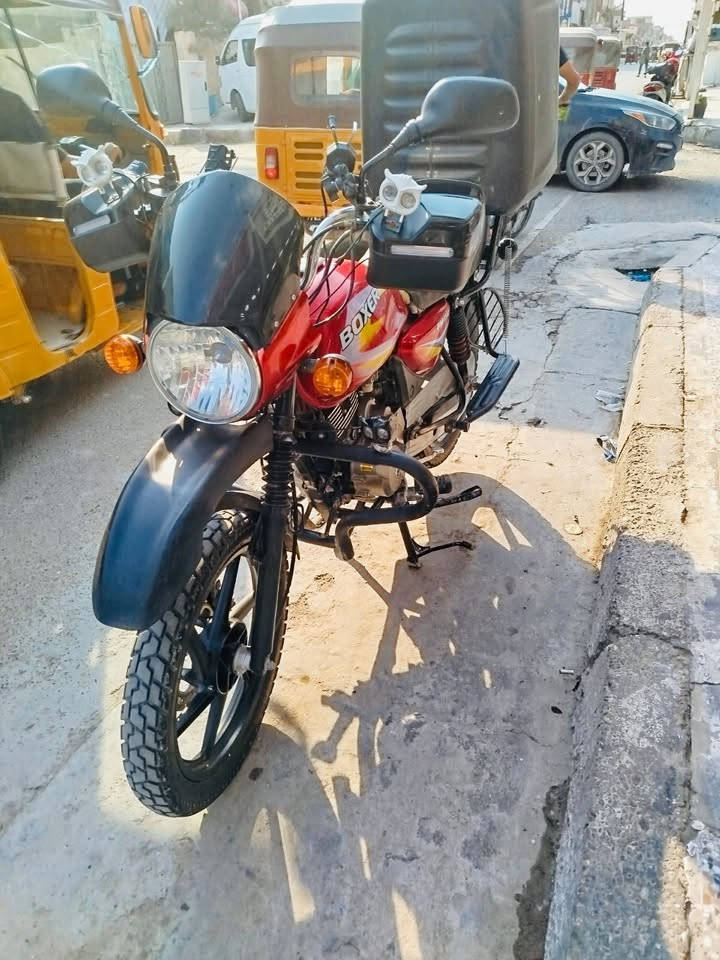 سلام عليكم دراجه بوكسر موديل ٢٣ كلك كلك دراجه نظيفه وحلوه ومكفوله من كلشي ب850 وبيه مجال لشراي
***********
