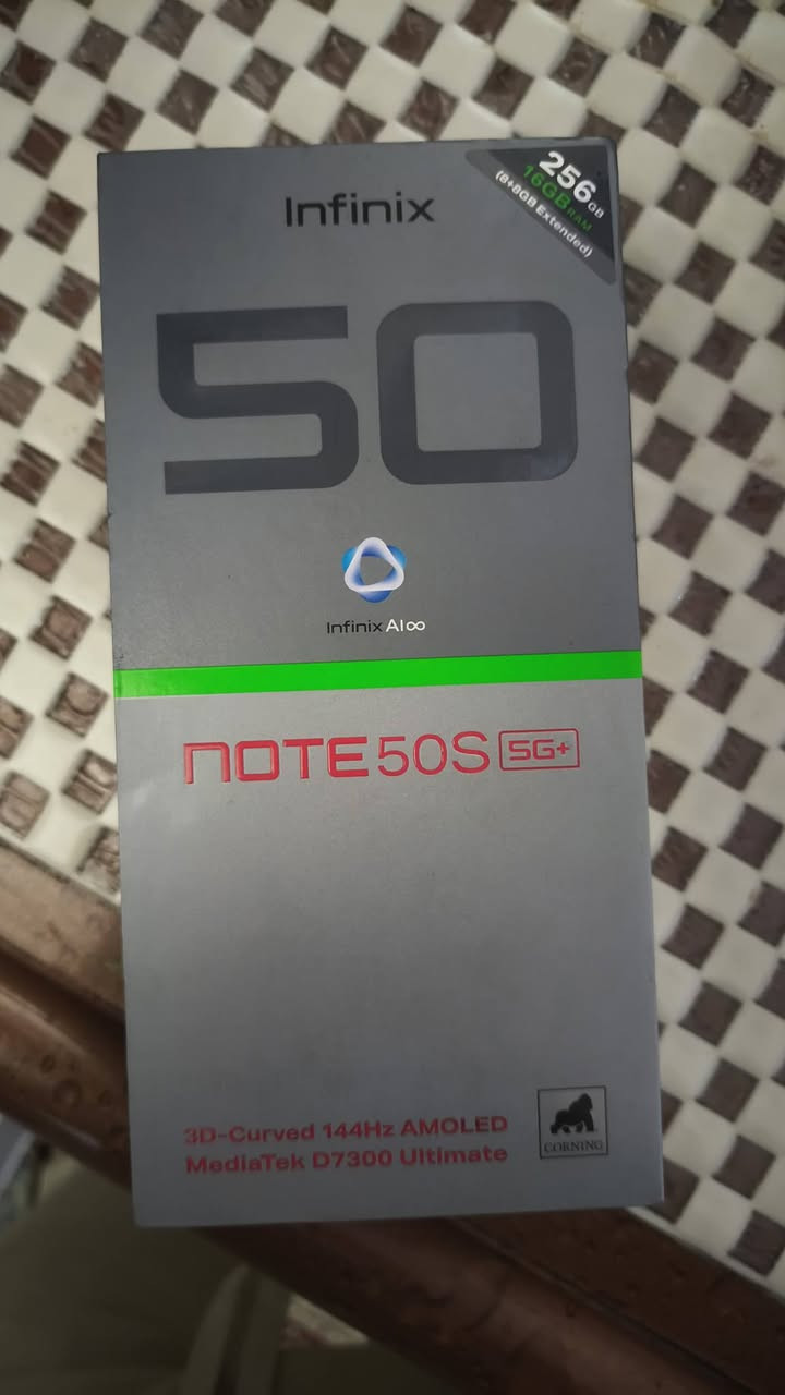 السلام عليكم انفنكس نوت 50 إس 5G  جهاز بس مفتوح من كارتونة مكاني بغداد ***********
