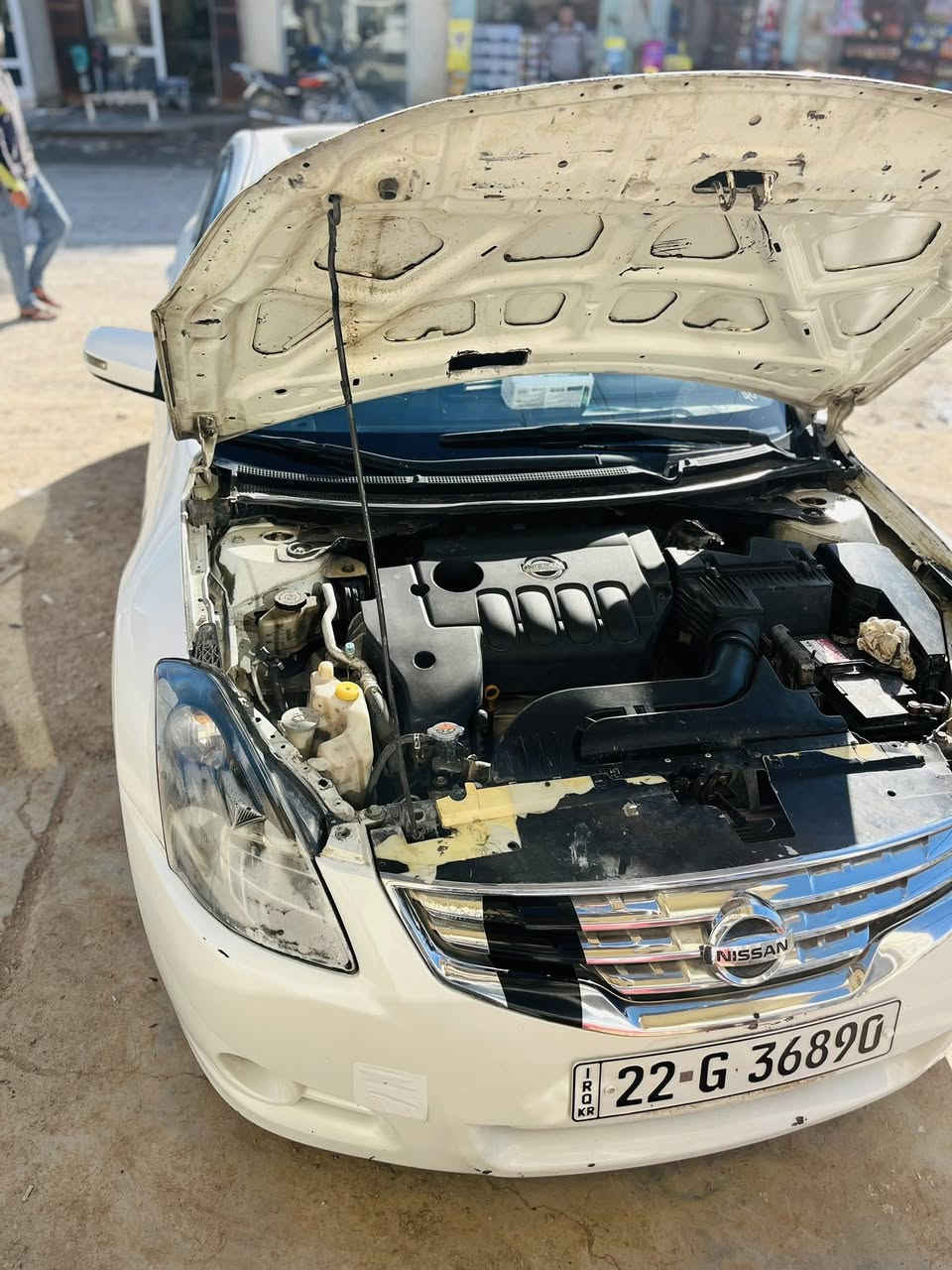 نيسان التيمه 2012رقم اربيل 2030محرك 2500كير مبدله حاويه قبل سبوع سياره مكفوله كفاله عامه ضرر نص قطعه بس صبغ عام لن لونه صدفي والسياره تخم تاير حداديه جديده فول مرصفات أربع بصمات شرط التحويل مكانه ديالئ ناحيه العظيم ((***********
