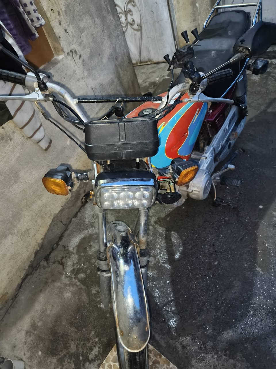 سلام عليكم ماطور ايراني ناما 4نمرات موديل2019 للبيع 300وبي مجال او مراوس مكاني موصل حي الانتصار للتواصل ***********
