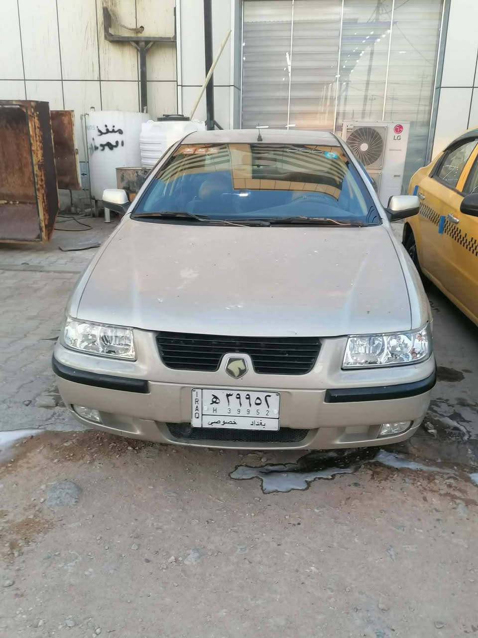 سمند بغداد 2009 مكفوله من الصبغ *********** سعر42
