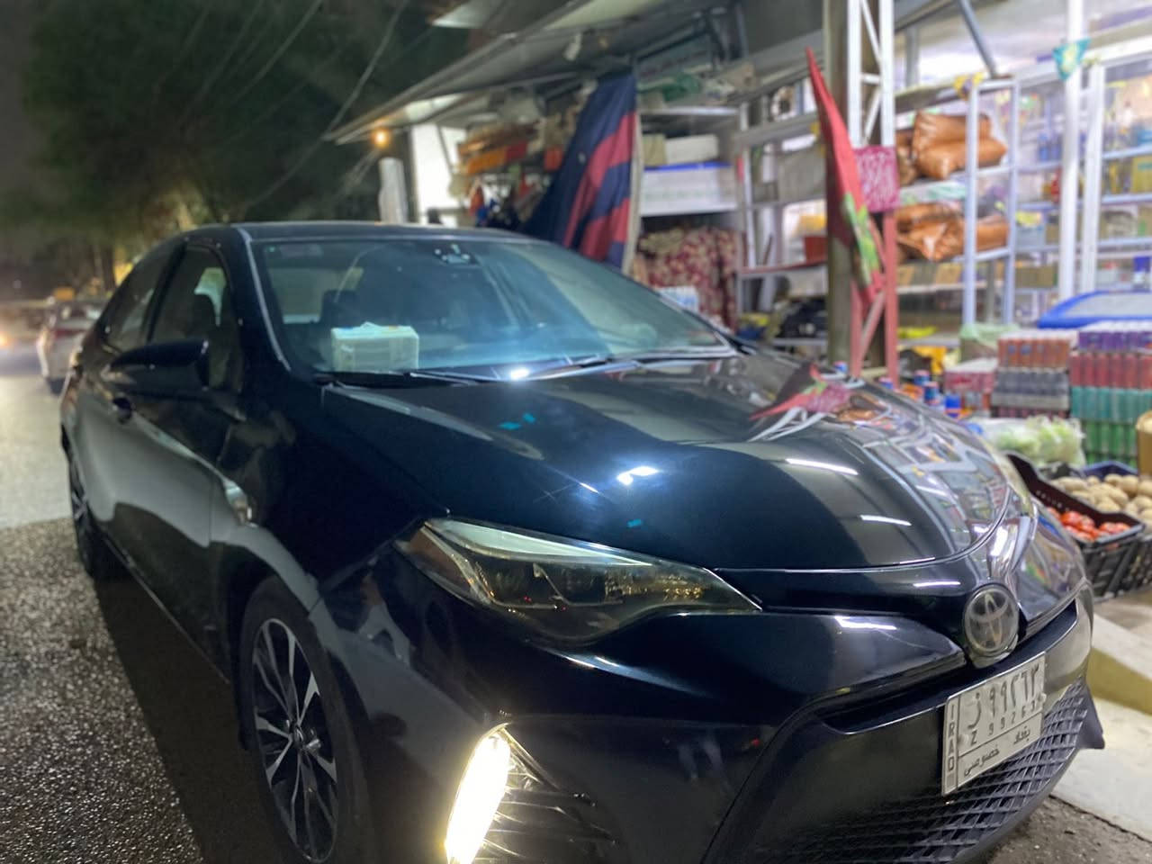 كورولا كندي 2019

اللون: أسود

لون المقاعد: أسود مطعم نيلي

المسافة: 91 الف كيلو

الحادث: أمامي ( لا ضرر في الشاصي) 

القطع المتضررة: 3 قطع أمامية (أصلية مصبوغة - تجاري - صبغ ومعجون).

الفئة: SE سبورت 

المواصفات:

1- تدفئة كشن

2-  تدفئة ستيرن

3- حساس أمامي 

 4- سلايد رووف

5- تصحيح مسار الطريق 

6- حجر بيئة

7- منظومة رادارات كاملة

8- ويل كب سبورت

9- التغليف الأرضي: شامواه أسود 

10- تحكم ستيرن 

رقم الشاصي: 2T1BURHE2KC231573

محرك: 1800

السنوية: 20/6/2026

الرقم: بغداد

السعر: 12,800

الرقم: ***********
