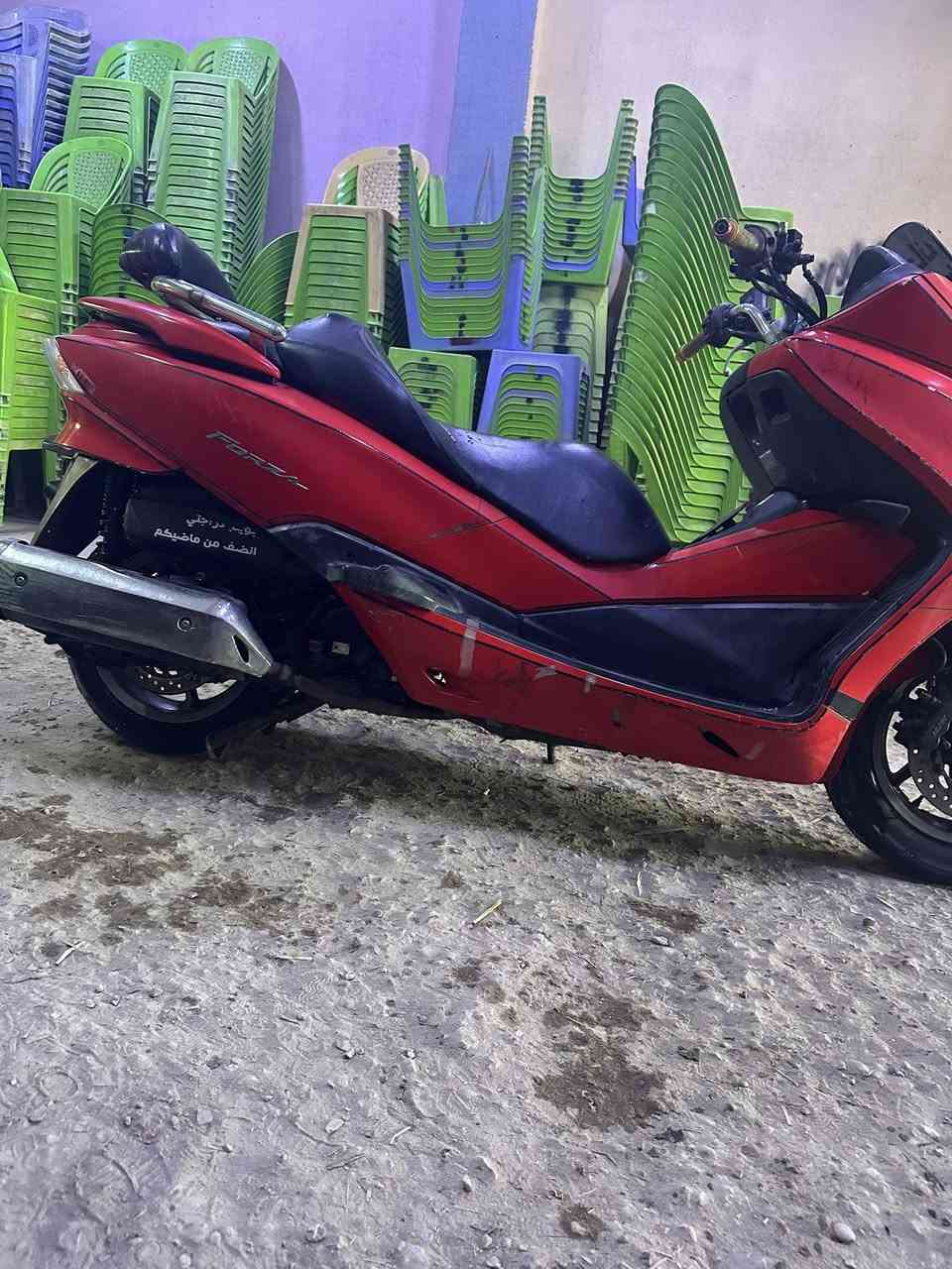 سلام عليكم فورزه10/0 دراجه جديده  ماعوزه اي شي مامتواجد علفيس ***********سعر15ورقه وبيه مجال متوازي عله بعته مكان دراجه بابل شوملي
