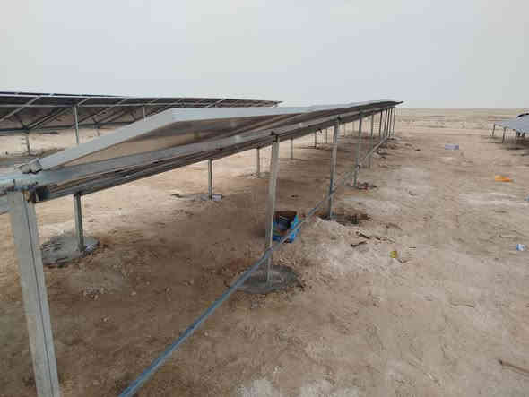 تم انجاز مشروع غطاس زراعي
متكون 60لوح لونجي اصلي 620واط
انفيرتر زراعي ثري فيز 30kw
قواعد حديد مغلون 
اسلاك خاصه 
بورد حمايه متكامل 
***********
***********
