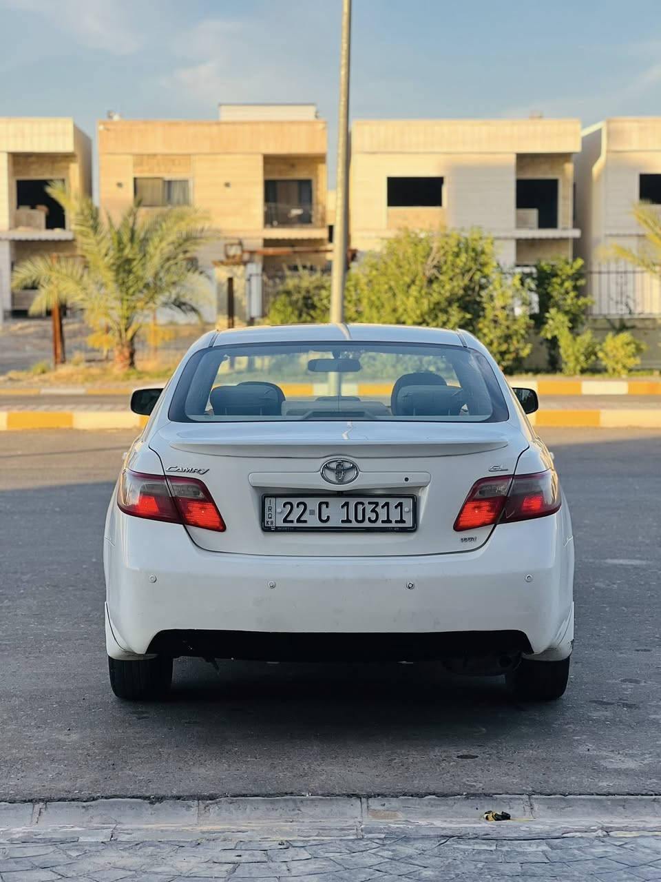تويوتا كامري موديل 2008 خليجي
رقم أربيل دولي جديد شرط التحويل والغرامات 
محرك 2400 ما مفتوح ولا تنقيص ولا تبخير شرط 
كير شرط بدون اي عيب 
تبريد ثلج شرط السيارة موصفات GL
تبريد قطعتين 
حساسات خلفيه 
صدر امامي وخلفي جديد 
اربع دسك 
ويل كب 
تحكم امري كهربائي 
اشاير بالجاملغات جانبيه 
شاشه +كامره 
السيارة جديدة وترايها زيرو شرط 
السيارة كفاله من الصبغ فقط مكانين بارد السونار مرفق مع الصورة 
السيارة بسعر مناسب جدا جدا 108 وبيها مجال للشراي 
العنوان صلاح الدين تكريت 
للتواصل ***********
