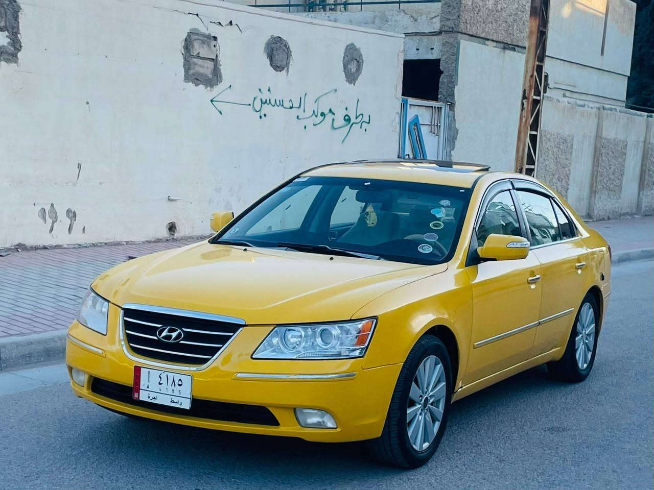 سلام عليكم البيع هونداي سوناتا موديل 2009 وأرد امريكي حادث دور جاملغ الخلفي فقط ولباقي اليبل واحد فول مواصفات فتحه كأمره حساسات شاشه تبريد بيانو كشنات جلد كهربائي داخل بيجي صاج فول الخير سيارة جديدة وجاهزة من كلشي تبريد ثلج حدادية تخم تاير كير ومكينة 2400 مكفولات سنوية الغاية 2027 هيه غرامات مصفره السعر 112 لاستفسار علا رقم *********** مكان سيارة كربلاء
