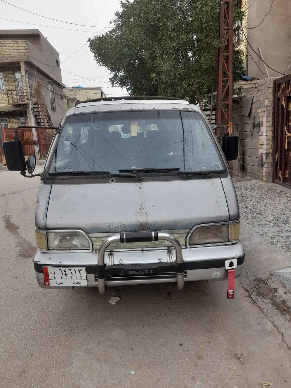 للبيع كيا بستا ٩٤ رقم بغداد ألماني سنوية ل ٢٧ شهر ٢ السيارة بأسمي المحرك بي تبخير تخم تايرات كير واكسن مكفولات باور جديد السعر ٣٠ الشراي يتصل ( *********** ) ( *********** )
