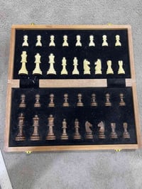 شطرنج خشب • انتيكه • صاج