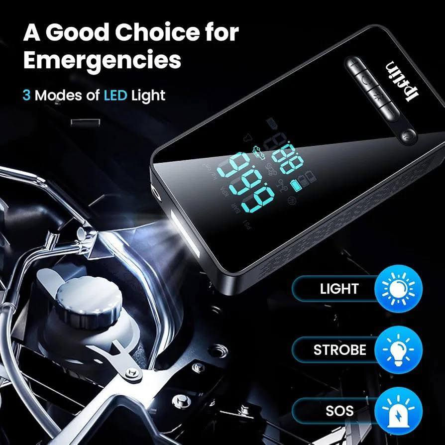 منفاخ إطارات ماركة إيبفلين اللاسلكي شحن - مضخة هواء كهربائية مع شاحن طوارئ محمولة للسيارات و للدراجات الهوائية 150 رطل لكل بوصة مربعة مع شاشة عرض رقمية، ملحقات إطارات قابلة لإعادة الشحن للسيارات والدراجات النارية مع مقياس ضغط وضوء LED. موضح بالصور 
السعر 25 الف


**إذا كنت صاحب هذا الإعلان وتريد حذفه لأي سبب، رجاءا أرسل رسالة إلى الدعم الفني**