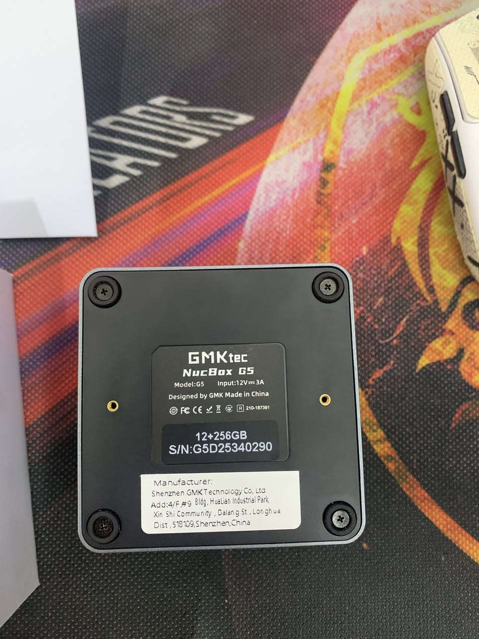 السلام عليكم
ميني بيسي mini pc ❤️
للبيع جديد مفتوح فقط فحصته جديد يعني 
براند معروف ومواصفات كله مبينه بالصور 
رام 12g ddr5 
تخزين 256g ssd 
وبقيه المواصفات موجوده بالصور 
سعره ٢٤٠ الف وبي مجال مكاني اعظمية 
*********** هذا رقمي
