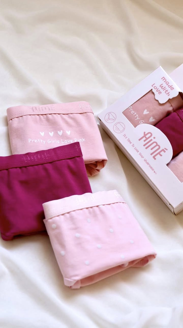 اقوي تشكيلة اندرات بريف حريمي اشكالها حلوه جدًا ومريحة في اللبس وتناسب راحتك 💞💞
95% Cotton - 5% Lycra 
تقدري تطلبي من خلال التواصل معانا عن طريق inbox 📨 
او من خلال موقعنا⬇️
 https://dm-storee.myeasyorders.com/products/Under-Aime


**إذا كنت صاحب هذا الإعلان وتريد حذفه لأي سبب، رجاءا أرسل رسالة إلى الدعم الفني**