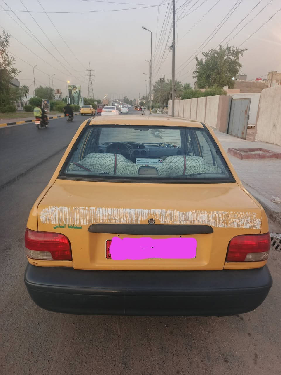 السلام عليكم سايبا موديل 11 دشبول نفخ رقم نكليزي بسمي كير محرك حداديه تخم تاير تبريد منضومه كله جديده الكشر شوفت عينك السعر 25 وبيه مجال مكاني بغداد قرب البوابه مال كاظميه  رقم الهاتف ***********
