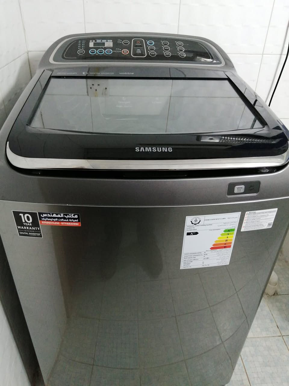 مكتب المهندس لصيانة جميع انواع غسالات الأوتوماتيك الملابس والصحون يوفر صيانة موقعية بكادر هندسي متخصص ويوجد كافة قطع الغيار الاصلية مع الضمان في الصيانة.
 
للتواصل عالارقام التالية :
*********** واتساب او اتصال.
*********** واتساب او اتصال.
