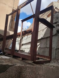 مصعده ايطاليه مضمومه صار سنه الموطور شرط ما ملفوف وياها قفص وعربانتين ...