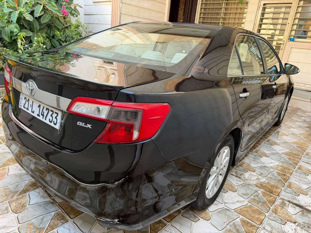 تويوتا كامري ٢٠١٢ خليجي GLXفول مواصفات سليد وبرده خلفيه بدون صبغ بي قطعتين تبديل بلادي وسونار بالمنشور ماشيه ٢٢٠ باسمي وشرط مداوره ثاني يوم  وبي كود بنزين كير ومحرك وتبريد وصدر امامي وخلفي بشرط عنوان كركوك/فلكه اخوان سعر ١٢٣ وبي مجال بسيط للاتصال *********** او *********** كركوك, العراق
