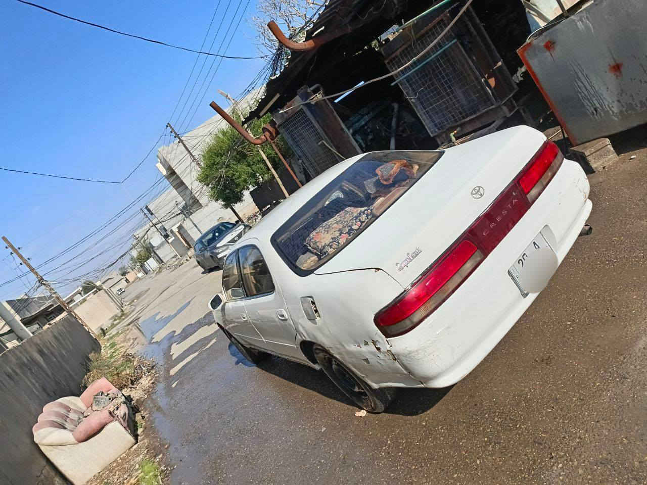 سلام عليكم
للبيع كرستا سياره ما ناقصه شي تخم تاير جديد صدر امامي خلفي جديد شاشه الكترونيه بطانه سياره كله جلد ورياضي سياره ملوزه ع اخر حبايه ما ناقصه شي بس ستر الله 

رقم ديالى الانكليزي تحويل مباشر مكينه ونجي كير ومكينه بل كارتون كفاله 

سياره صبغ حزام بسبب طخطخات وصوره قبل صبغ موجوده بل منشور 

مكان ديالى 

سعر 43 

رقم ***********
