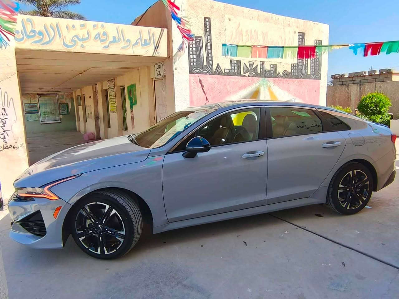 Kia K5 Gt line 2024
للبيع او مراوس النترا
 فول موصفات لون سمنتي داخل احمر بصمه تشغيل عن بعد رادار امامي وخلفي وجانبي محرك 1600 تيربو ضرر نص جاملغ صبغ فقط بدون دواخل بدون ارباك شرط الفحص والسونار رقم بابل شهداء باقي سنه و4 اشهر تنفك بسمي السعر 177 او اتصل *********** واتساب
